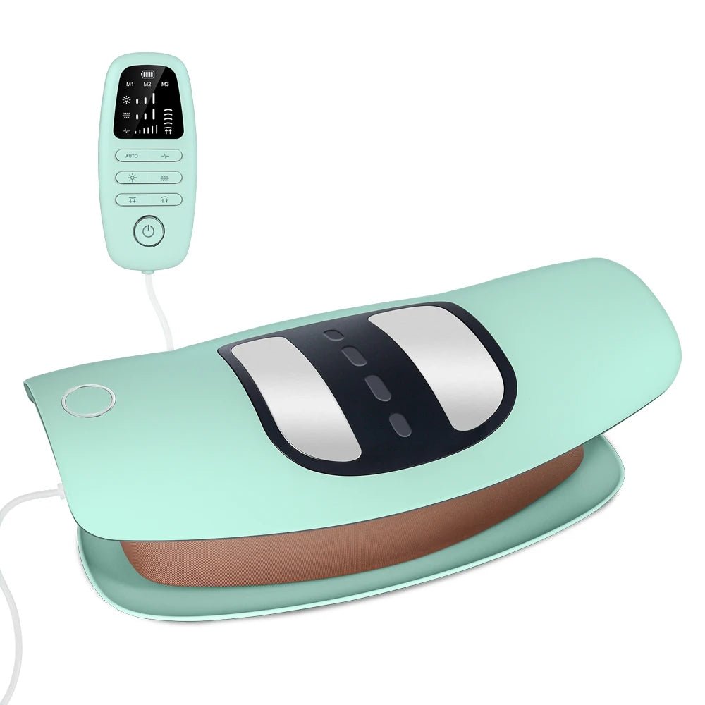 Electric Lumbar Traction Massager Adjustable Vibration Waist Massager Waist Spine Support Back Massage Machine Waist masajeador - FitHealthHavenFitHealthHavenFitHealthHaven14:200002130GreenGreen 1Electric Lumbar Traction Massager Adjustable Vibration Waist Massager Waist Spine Support Back Massage Machine Waist masajeador