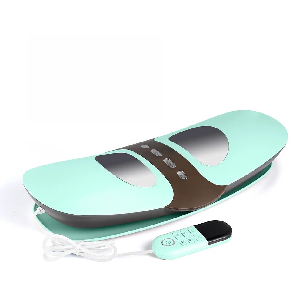 Electric Lumbar Traction Massager Adjustable Vibration Waist Massager Waist Spine Support Back Massage Machine Waist masajeador - FitHealthHavenFitHealthHavenFitHealthHaven14:10GreenGreenElectric Lumbar Traction Massager Adjustable Vibration Waist Massager Waist Spine Support Back Massage Machine Waist masajeador