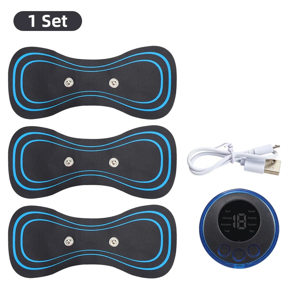 Electric Neck Massager EMS Muscle Massage Stimulator Low Frequency Instrument Back Cervical Calf Patches Pain Joints Mini Device - FitHealthHavenFitHealthHavenFitHealthHaven14:35085003 suit03 suitElectric Neck Massager EMS Muscle Massage Stimulator Low Frequency Instrument Back Cervical Calf Patches Pain Joints Mini Device