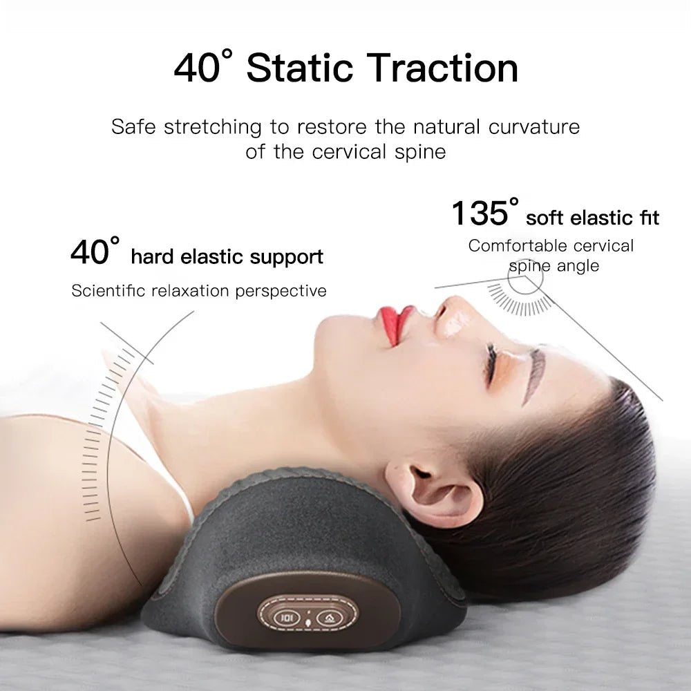 Electric Neck Massager Pillow Cervical Stretcher Heating Vibration Massage Back Traction Orthopedic Sleeping Pillows Support - FitHealthHavenFitHealthHavenFitHealthHaven14:29Heat-MassageHeat-MassageElectric Neck Massager Pillow Cervical Stretcher Heating Vibration Massage Back Traction Orthopedic Sleeping Pillows Support