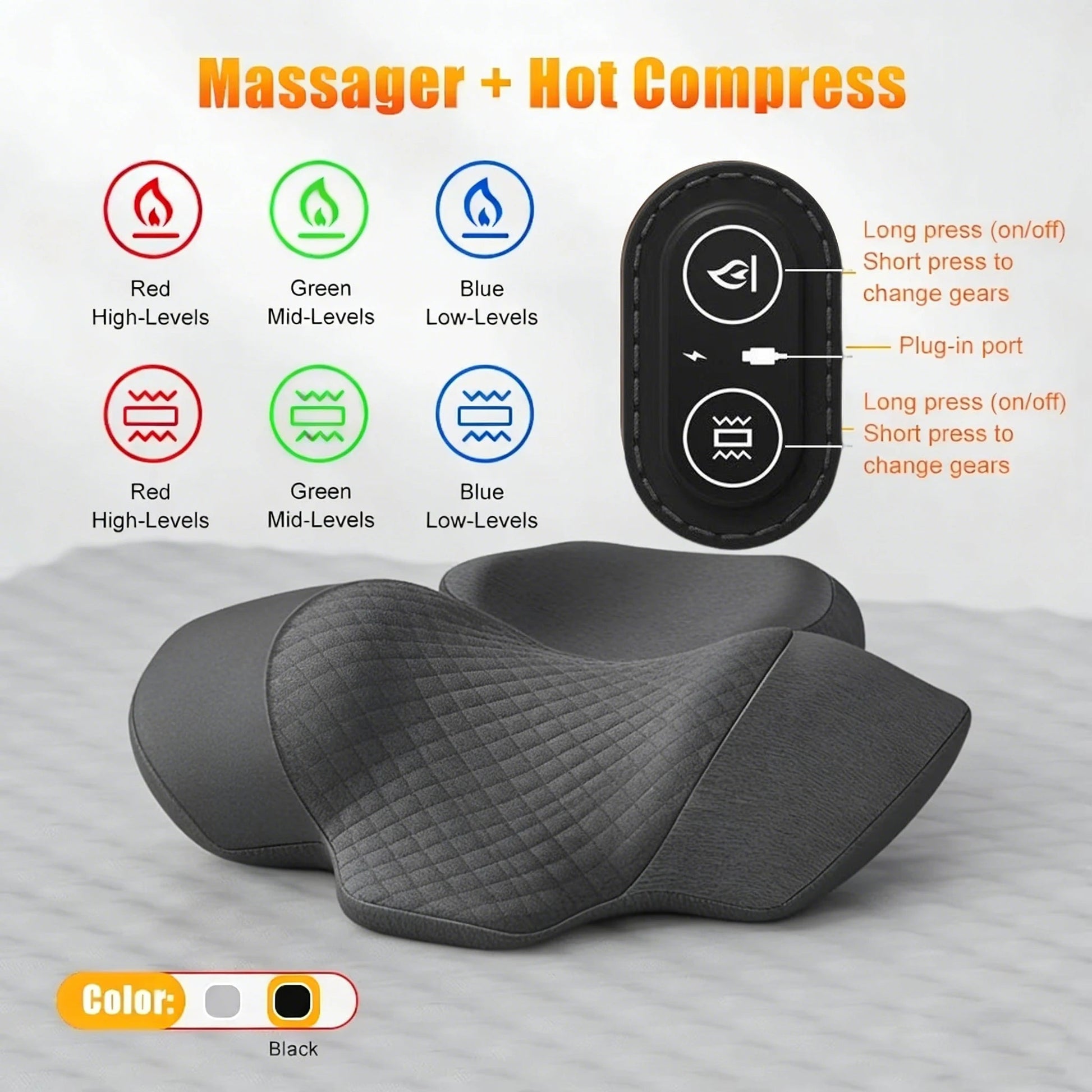Electric Neck Massager Pillow Cervical Stretcher Heating Vibration Massage Back Traction Orthopedic Sleeping Pillows Support - FitHealthHavenFitHealthHavenFitHealthHaven14:200003699Hot-Massage CHot-Massage CElectric Neck Massager Pillow Cervical Stretcher Heating Vibration Massage Back Traction Orthopedic Sleeping Pillows Support