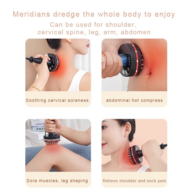 Eletric Guahsa Massager Meridian Massage Brush Lymphatic Drainage Machine Heating Microcurrent Body Back Massager Anti Cellulite - FitHealthHavenFitHealthHavenFitHealthHaven<none>Eletric Guahsa Massager Meridian Massage Brush Lymphatic Drainage Machine Heating Microcurrent Body Back Massager Anti Cellulite
