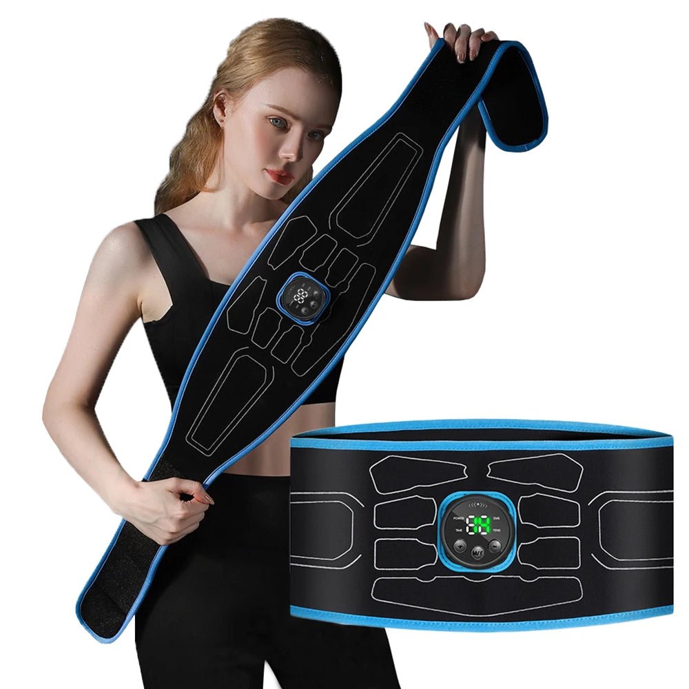 EMS Abdominal Toning Belt Electric Muscle Stimulation Muscle Toner Portable Fitness Massager Waist Trainer Body Slimming Shaping - FitHealthHavenFitHealthHavenFitHealthHaven14:200002130One SetOne SetEMS Abdominal Toning Belt Electric Muscle Stimulation Muscle Toner Portable Fitness Massager Waist Trainer Body Slimming Shaping