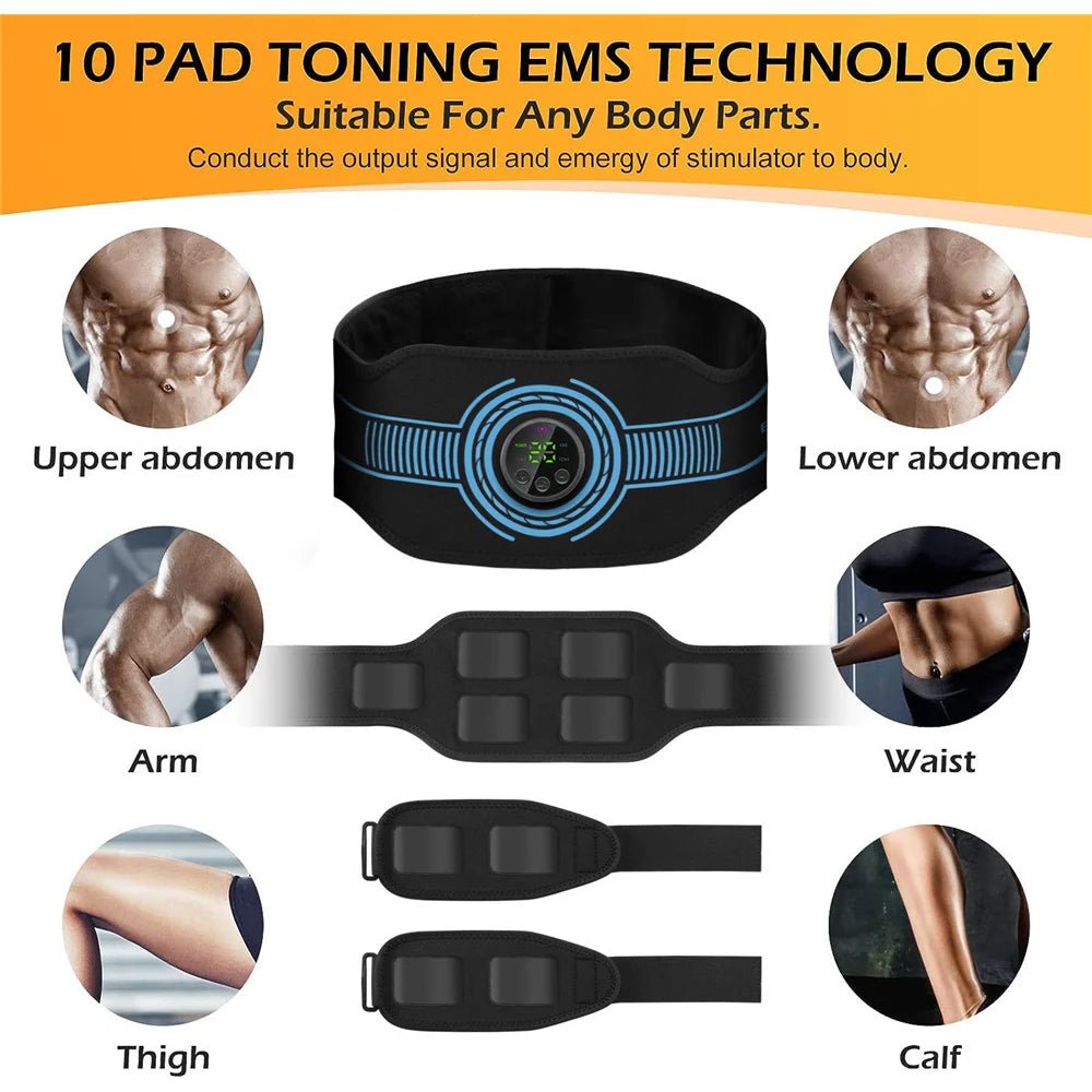 EMS Belt Massage Set Abdominal Fitness Device Intelligent Belt Full Body Muscle Stimulation Trainer USB Charging Version - FitHealthHavenFitHealthHavenFitHealthHaven14:200003699Abdominal Belt;200009209:202082806USB ChargingAbdominal BeltUSB ChargingEMS Belt Massage Set Abdominal Fitness Device Intelligent Belt Full Body Muscle Stimulation Trainer USB Charging Version
