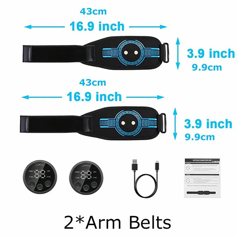 EMS Belt Massage Set Abdominal Fitness Device Intelligent Belt Full Body Muscle Stimulation Trainer USB Charging Version - FitHealthHavenFitHealthHavenFitHealthHaven14:200002130Arm Belt;200009209:202082806USB ChargingArm BeltUSB ChargingEMS Belt Massage Set Abdominal Fitness Device Intelligent Belt Full Body Muscle Stimulation Trainer USB Charging Version