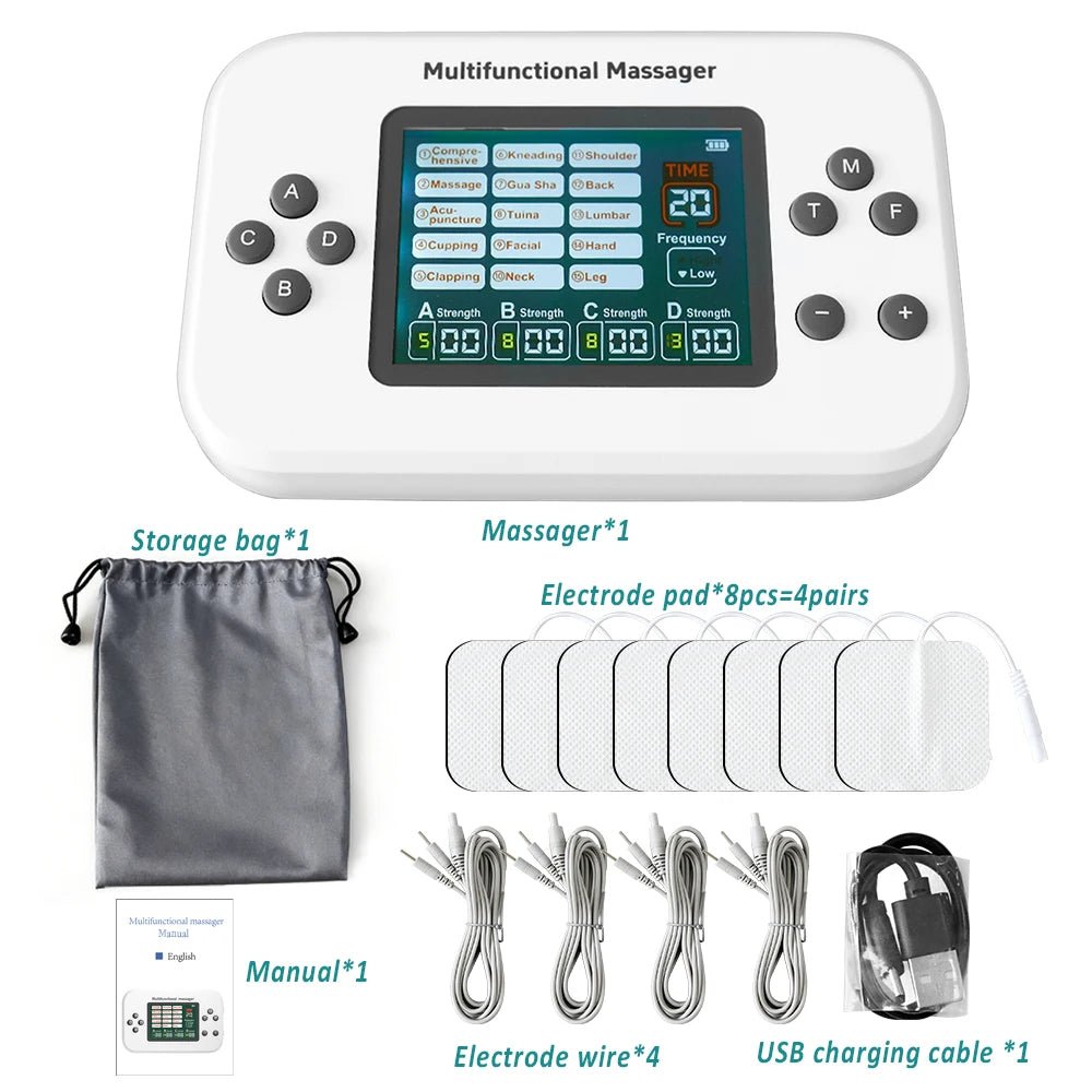 EMS Electric Muscle Stimulator Tens Unit Electrostimulator Pulse Physiotherapy Massager Rechargeable Health Care Relax Device - FitHealthHavenFitHealthHavenFitHealthHaven14:200006158R-446-BagR-446-BagEMS Electric Muscle Stimulator Tens Unit Electrostimulator Pulse Physiotherapy Massager Rechargeable Health Care Relax Device