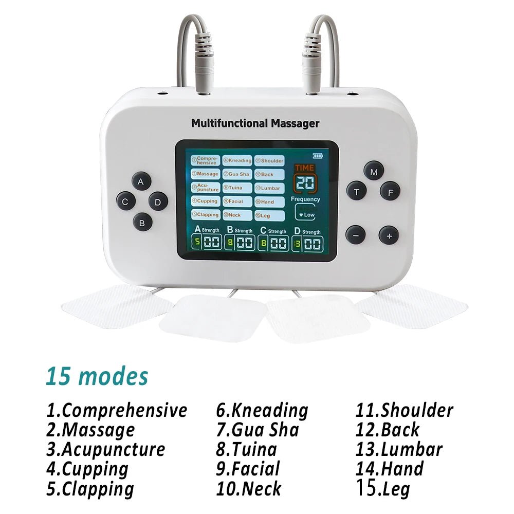 EMS Electric Muscle Stimulator Tens Unit Electrostimulator Pulse Physiotherapy Massager Rechargeable Health Care Relax Device - FitHealthHavenFitHealthHavenFitHealthHaven14:201441572R-406-WBR-406-WBEMS Electric Muscle Stimulator Tens Unit Electrostimulator Pulse Physiotherapy Massager Rechargeable Health Care Relax Device