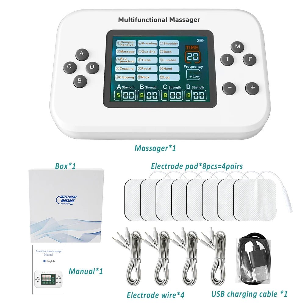 EMS Electric Muscle Stimulator Tens Unit Electrostimulator Pulse Physiotherapy Massager Rechargeable Health Care Relax Device - FitHealthHavenFitHealthHavenFitHealthHaven14:200211869R-446R-446EMS Electric Muscle Stimulator Tens Unit Electrostimulator Pulse Physiotherapy Massager Rechargeable Health Care Relax Device