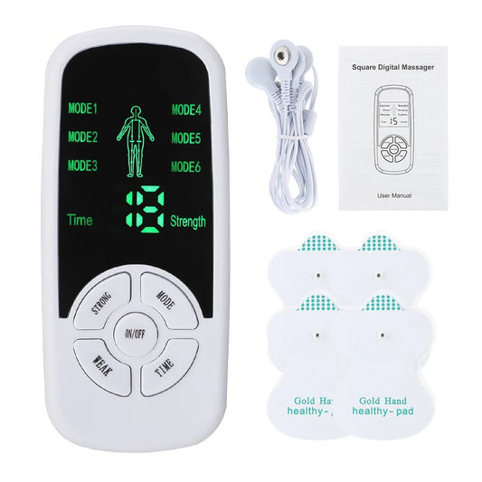 EMS Pulse Electric Muscle Stimulator Back Neck Body Massager Tens Acupuncture Meridian Physiotherapy Digital Massage Tools - FitHealthHavenFitHealthHavenFitHealthHaven14:200002130whitewhiteEMS Pulse Electric Muscle Stimulator Back Neck Body Massager Tens Acupuncture Meridian Physiotherapy Digital Massage Tools