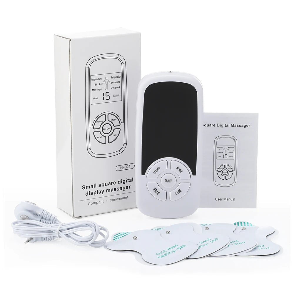 EMS Pulse Electric Muscle Stimulator Back Neck Body Massager Tens Acupuncture Meridian Physiotherapy Digital Massage Tools - FitHealthHavenFitHealthHavenFitHealthHaven14:200002130whitewhiteEMS Pulse Electric Muscle Stimulator Back Neck Body Massager Tens Acupuncture Meridian Physiotherapy Digital Massage Tools