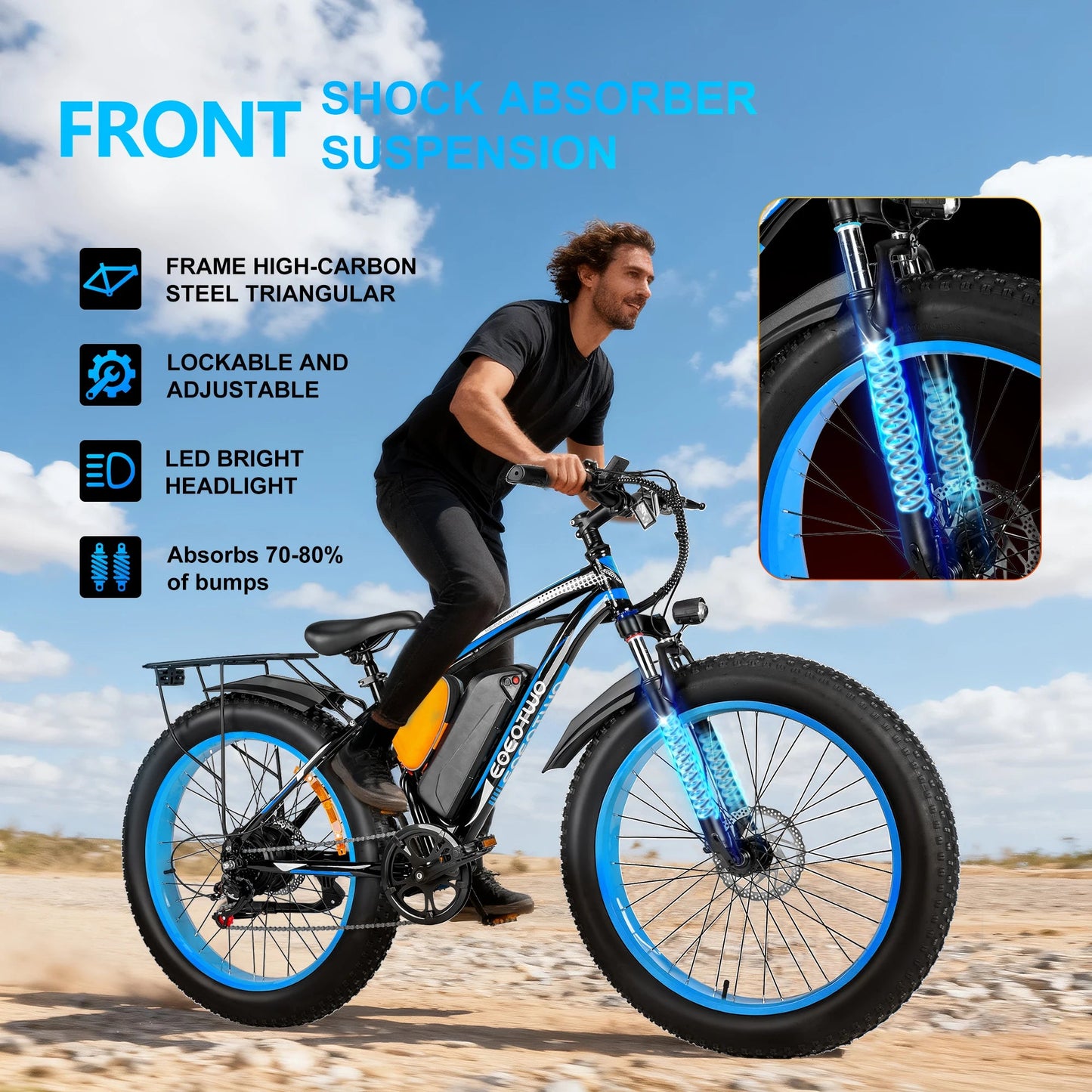 EOEOTWO Electric Bike,1500W Peak Ebikes for Adults, 26'' Fat Tire Best Ebike for Men, 70 Miles with 960Wh Battery, 25-30MPH Max Speed Bicycles, 330LB Capacity - FitHealthHavenFitHealthHavenFitHealthHaven14:175green;200007763:201336106greenUnited StatesEOEOTWO Electric Bike,1500W Peak Ebikes for Adults, 26'' Fat Tire Best Ebike for Men, 70 Miles with 960Wh Battery, 25-30MPH Max Speed Bicycles, 330LB Capacity