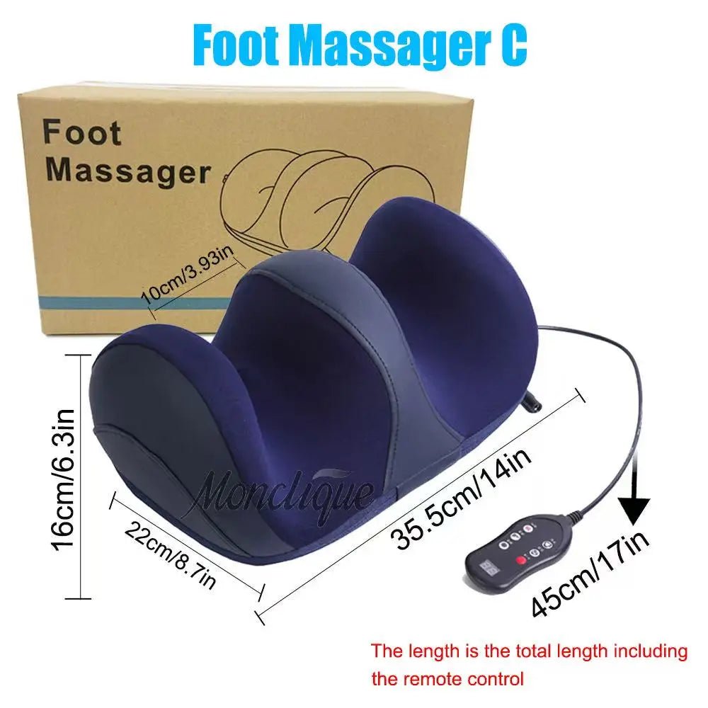 Extra Big Electric Foot Massager Hot Compress Shiatsu Kneading Leg Roller Kneading Calf Deep Relieve Fatigue Relaxation Muscle - FitHealthHavenFitHealthHavenFitHealthHaven14:365458Foot Massager C;200009209:201898808Foot Massager CUS PlugExtra Big Electric Foot Massager Hot Compress Shiatsu Kneading Leg Roller Kneading Calf Deep Relieve Fatigue Relaxation Muscle
