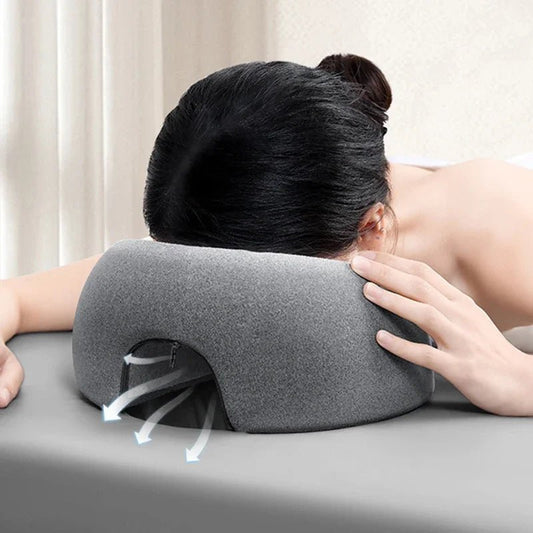 Face Down Pillow Prone Pillow for Prone Face Down Resting Comfort Memory Foam Ergonomics Home Massage Headrest for Beauty Salon - FitHealthHavenFitHealthHavenFitHealthHaven14:173Gray;5:20262282326x13x6cmGray26x13x6cmFace Down Pillow Prone Pillow for Prone Face Down Resting Comfort Memory Foam Ergonomics Home Massage Headrest for Beauty Salon