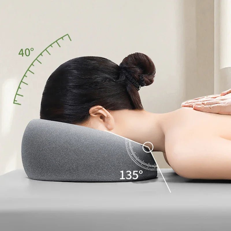 Face Down Pillow Prone Pillow for Prone Face Down Resting Comfort Memory Foam Ergonomics Home Massage Headrest for Beauty Salon - FitHealthHavenFitHealthHavenFitHealthHaven14:173Gray;5:20262282326x13x6cmGray26x13x6cmFace Down Pillow Prone Pillow for Prone Face Down Resting Comfort Memory Foam Ergonomics Home Massage Headrest for Beauty Salon