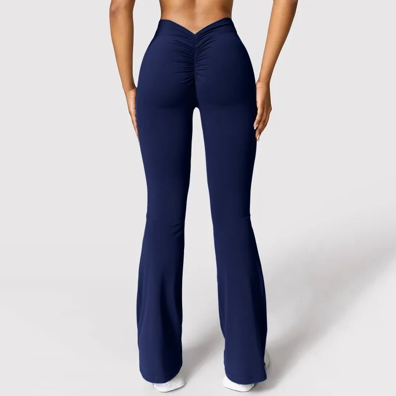 Fashion Micro Horn Leggings Women V-back Waist Sports Pants High Waist Push Up Butt Gym Pants Solid Slim Casual Leggings - FitHealthHavenFitHealthHavenFitHealthHaven14:691;5:100014064GRAYSFashion Micro Horn Leggings Women V-back Waist Sports Pants High Waist Push Up Butt Gym Pants Solid Slim Casual Leggings