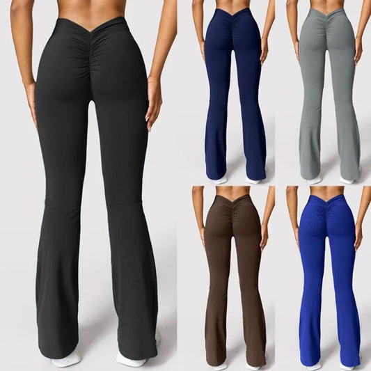 Fashion Micro Horn Leggings Women V-back Waist Sports Pants High Waist Push Up Butt Gym Pants Solid Slim Casual Leggings - FitHealthHavenFitHealthHavenFitHealthHaven14:691;5:100014064GRAYSFashion Micro Horn Leggings Women V-back Waist Sports Pants High Waist Push Up Butt Gym Pants Solid Slim Casual Leggings