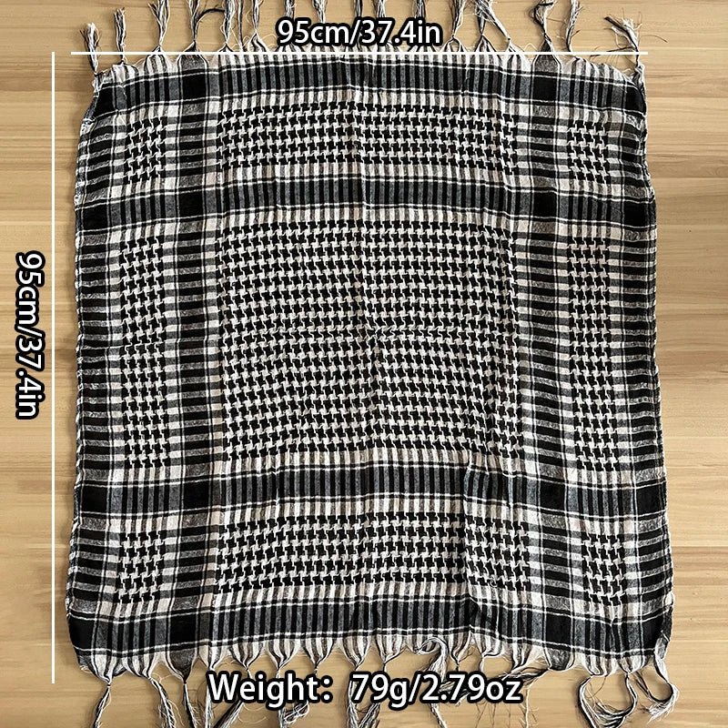 Fashion Military Fashion Lightweight Army Plaid Scarf Unisex Tactical Arab Scarf To Keep Warm - FitHealthHavenFitHealthHavenFitHealthHaven14:366black whiteblack whiteFashion Military Fashion Lightweight Army Plaid Scarf Unisex Tactical Arab Scarf To Keep Warm