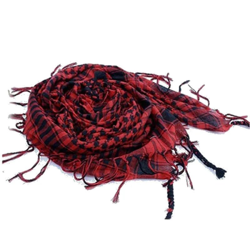 Fashion Military Fashion Lightweight Army Plaid Scarf Unisex Tactical Arab Scarf To Keep Warm - FitHealthHavenFitHealthHavenFitHealthHaven14:1052redredFashion Military Fashion Lightweight Army Plaid Scarf Unisex Tactical Arab Scarf To Keep Warm