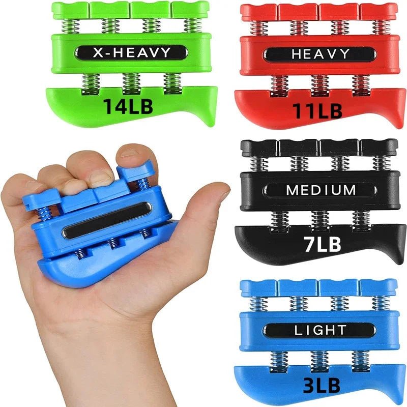 Finger Strengthener Finger Exerciser for Forearm and Hand Strengthener Hand Grip Workout Equipment for Musician Rock Climbing - FitHealthHavenFitHealthHavenFitHealthHaven14:200006155Green-14LBGreen-14LBFinger Strengthener Finger Exerciser for Forearm and Hand Strengthener Hand Grip Workout Equipment for Musician Rock Climbing