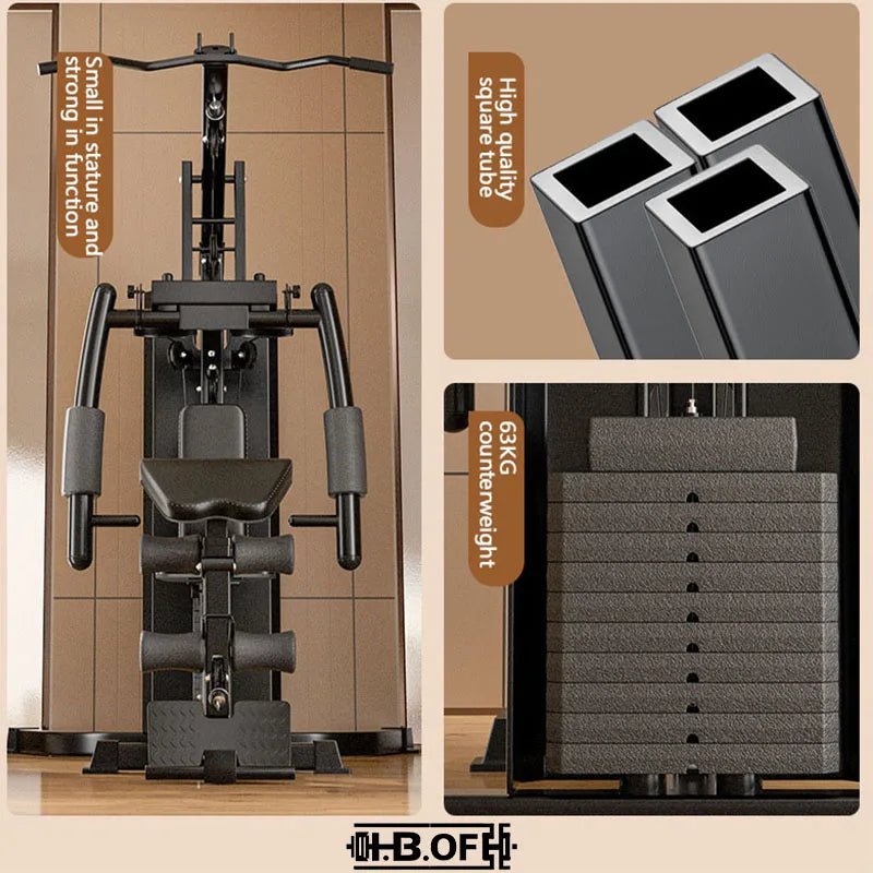 Fitness Equipment Home Indoor Multi functional Set Combination Gym Sports Equipment Comprehensive Trainer Single Station - FitHealthHavenFitHealthHavenFitHealthHaven14:193blackFitness Equipment Home Indoor Multi functional Set Combination Gym Sports Equipment Comprehensive Trainer Single Station
