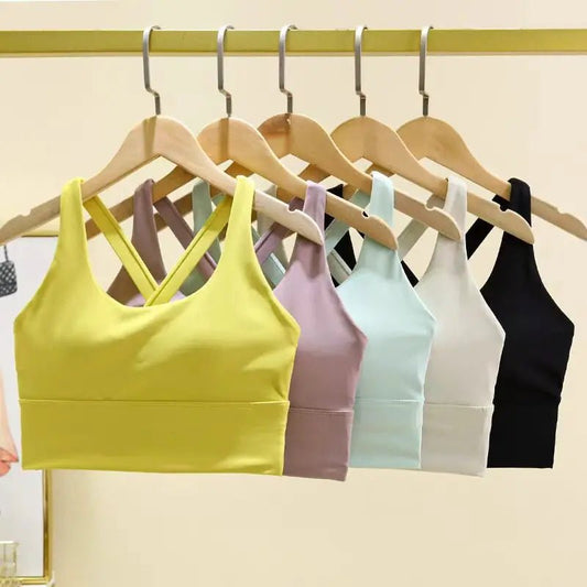Fixed Pad Sports Bra Underwear High-strength Professional Shockproof Running Bra Gym Push Up Lingerie Yoga Fitness Bra - FitHealthHavenFitHealthHavenFitHealthHaven14:200004889Bean Green;5:100014065Bean GreenXLFixed Pad Sports Bra Underwear High-strength Professional Shockproof Running Bra Gym Push Up Lingerie Yoga Fitness Bra