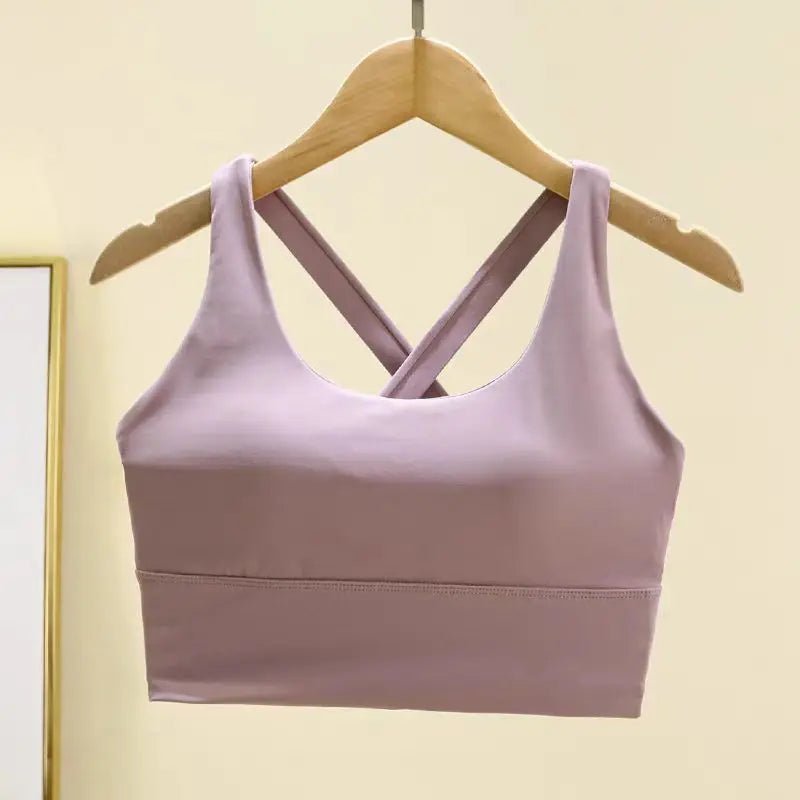 Fixed Pad Sports Bra Underwear High-strength Professional Shockproof Running Bra Gym Push Up Lingerie Yoga Fitness Bra - FitHealthHavenFitHealthHavenFitHealthHaven14:200004889Bean Green;5:100014065Bean GreenXLFixed Pad Sports Bra Underwear High-strength Professional Shockproof Running Bra Gym Push Up Lingerie Yoga Fitness Bra