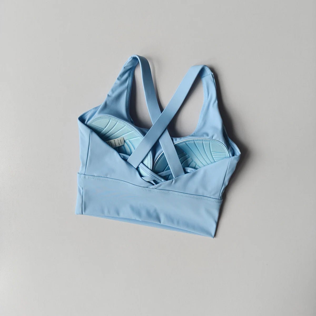 Fixed Pad Sports Bra Underwear High-strength Professional Shockproof Running Bra Gym Push Up Lingerie Yoga Fitness Bra - FitHealthHavenFitHealthHavenFitHealthHaven14:1254Sky blue;5:100014064Sky blueSFixed Pad Sports Bra Underwear High-strength Professional Shockproof Running Bra Gym Push Up Lingerie Yoga Fitness Bra