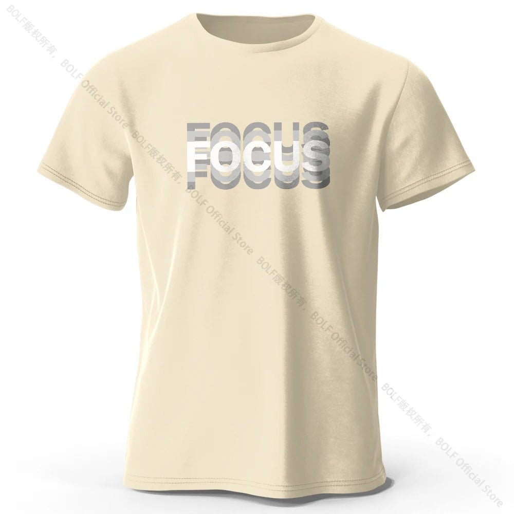 Focus Letter Minimalist Style 100% Cotton T-Shirt, Lightweight Round Neck Short Sleeve Tee, Perfect for Men & Women - FitHealthHavenFitHealthHavenFitHealthHaven14:771Beige;5:361385BeigeLFocus Letter Minimalist Style 100% Cotton T-Shirt, Lightweight Round Neck Short Sleeve Tee, Perfect for Men & Women
