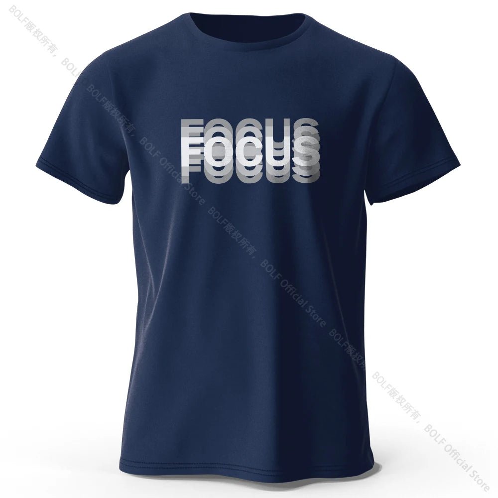 Focus Letter Minimalist Style 100% Cotton T-Shirt, Lightweight Round Neck Short Sleeve Tee, Perfect for Men & Women - FitHealthHavenFitHealthHavenFitHealthHaven14:201800840Navy;5:4182NavyXXLFocus Letter Minimalist Style 100% Cotton T-Shirt, Lightweight Round Neck Short Sleeve Tee, Perfect for Men & Women