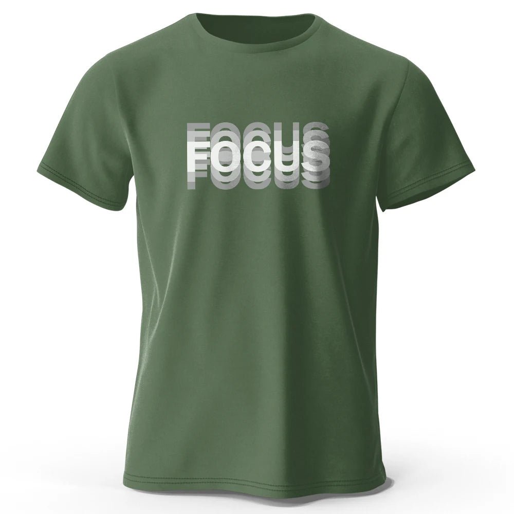 Focus Letter Minimalist Style 100% Cotton T-Shirt, Lightweight Round Neck Short Sleeve Tee, Perfect for Men & Women - FitHealthHavenFitHealthHavenFitHealthHaven14:201800840Navy;5:4182NavyXXLFocus Letter Minimalist Style 100% Cotton T-Shirt, Lightweight Round Neck Short Sleeve Tee, Perfect for Men & Women