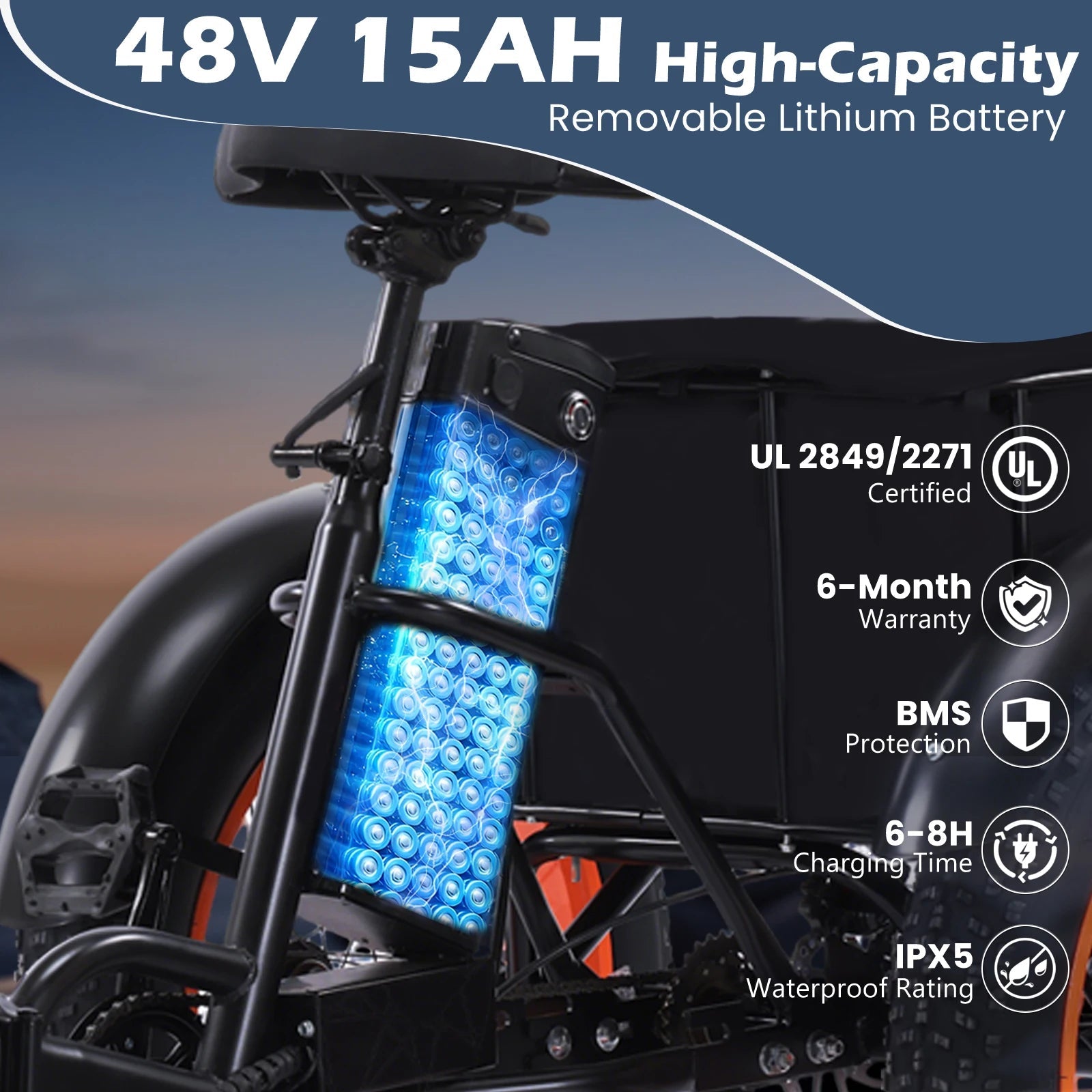 Foldable Electric Tricycle for Seniors | 500W 48V 15Ah Battery 50‑Mile Range | 20"×4" Fat Tires 7‑Speed Shimano 440lbs Cargo for Commuters - FitHealthHavenFitHealthHavenFitHealthHaven14:193;200007763:201336106blackUnited StatesFoldable Electric Tricycle for Seniors | 500W 48V 15Ah Battery 50‑Mile Range | 20"×4" Fat Tires 7‑Speed Shimano 440lbs Cargo for Commuters