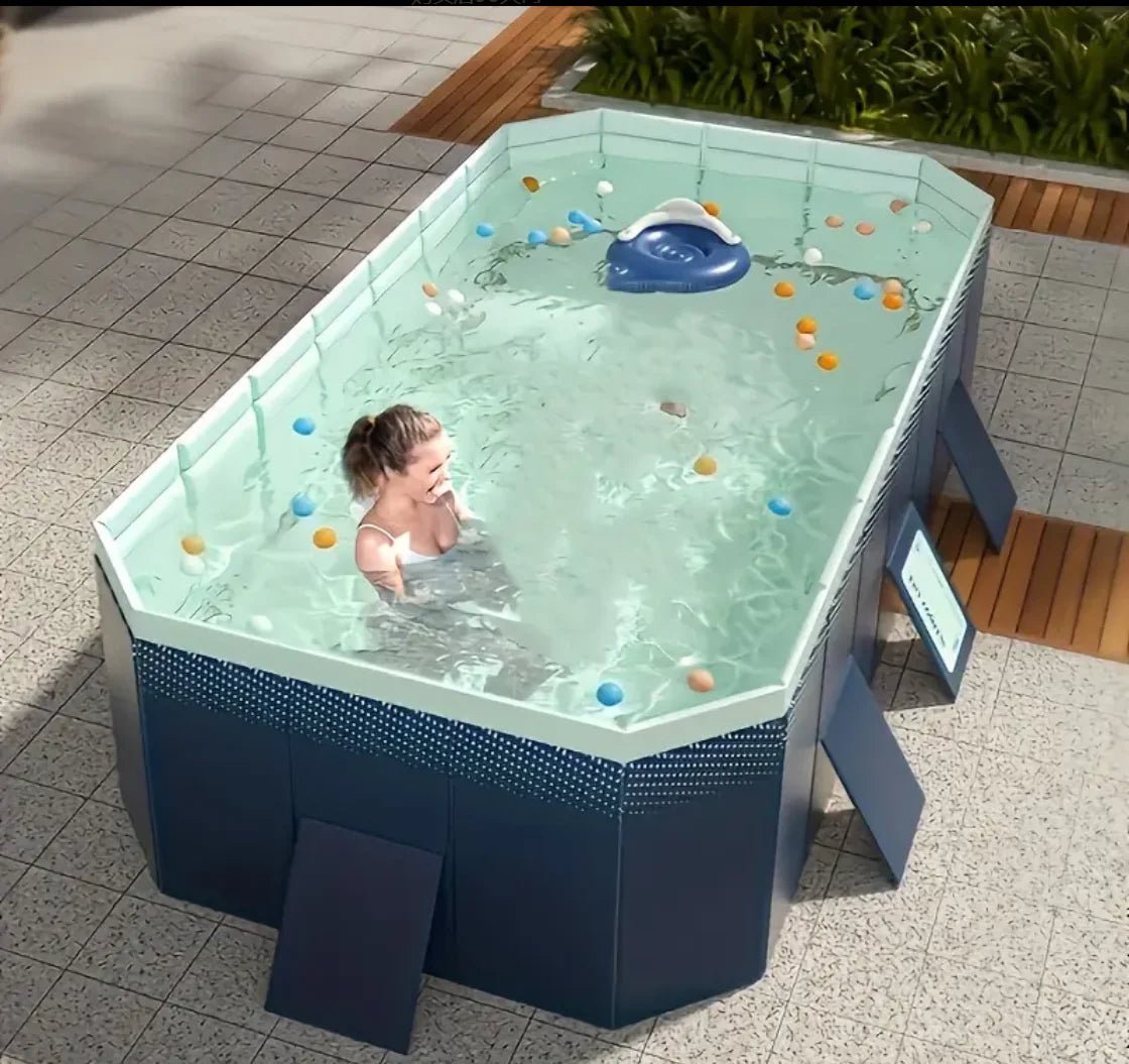 Foldable Outdoor Large Swimming Pool,Family Pool,Summer Water Party Non-Inflatable Swimming Pool, for Outdoor,Garden - FitHealthHavenFitHealthHavenFitHealthHaven14:175400CM-1pcs400CM-1pcsFoldable Outdoor Large Swimming Pool,Family Pool,Summer Water Party Non-Inflatable Swimming Pool, for Outdoor,Garden