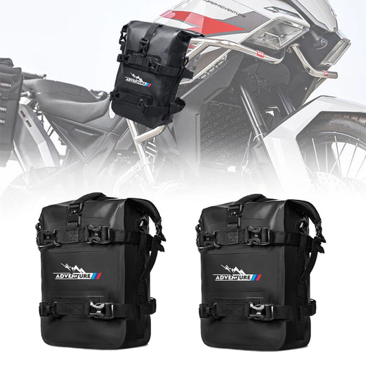 For BMW R1200GS R1250GS F850GS F700GS F900R ADV Motorcycle Bumpers Bag Waterproof 8L Side Frame Crash Bar Bag Tools Storage Bags - FitHealthHavenFitHealthHavenFitHealthHaven200000182:292pcs2pcsFor BMW R1200GS R1250GS F850GS F700GS F900R ADV Motorcycle Bumpers Bag Waterproof 8L Side Frame Crash Bar Bag Tools Storage Bags