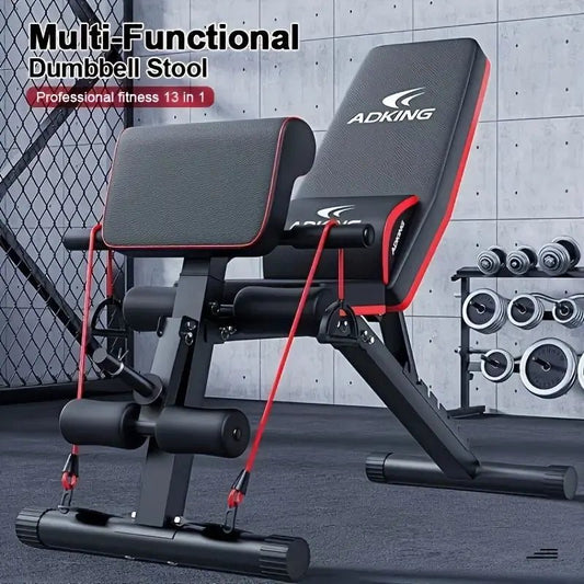 Fully foldable adjustable fitness bench, exercise use fitness dumbbell bench, multi-functional Roman chair, inclined bench - FitHealthHavenFitHealthHavenFitHealthHaven14:193189-5;200007763:201336106189-5United StatesFully foldable adjustable fitness bench, exercise use fitness dumbbell bench, multi-functional Roman chair, inclined bench