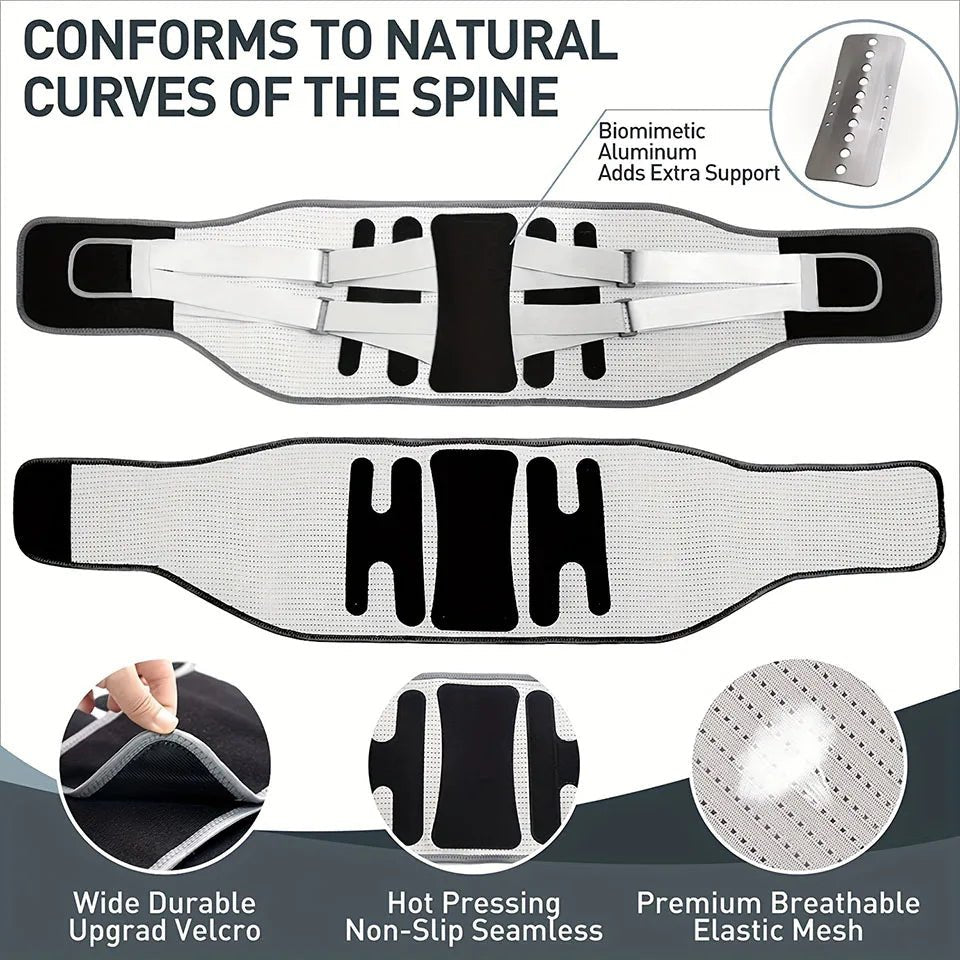 GETINFIT Waist Protector New Hot Pressure Breathable Adjustable Lumbar Support Fixed Belt Fitness Steel Plate Support Unisex - FitHealthHavenFitHealthHavenFitHealthHaven14:366Blue;5:4182BlueXXLGETINFIT Waist Protector New Hot Pressure Breathable Adjustable Lumbar Support Fixed Belt Fitness Steel Plate Support Unisex