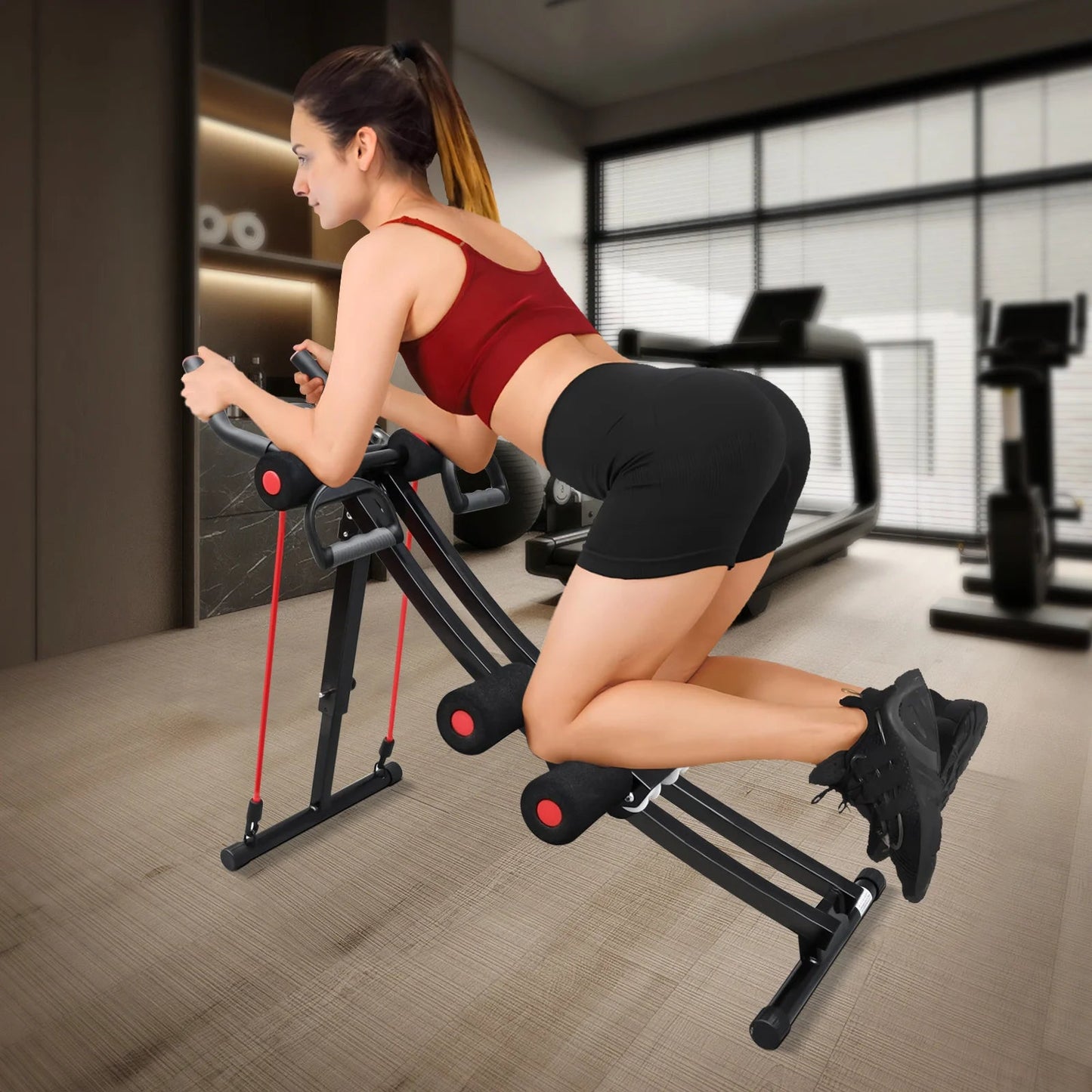 GIKPAL Foldable Ab Machine Ab Workout Equipment for Home Gym,Core & Abdominal Trainer Fitness Equipment Max 440lbs LCD Display - FitHealthHavenFitHealthHavenFitHealthHaven200007763:201336106United StatesGIKPAL Foldable Ab Machine Ab Workout Equipment for Home Gym,Core & Abdominal Trainer Fitness Equipment Max 440lbs LCD Display