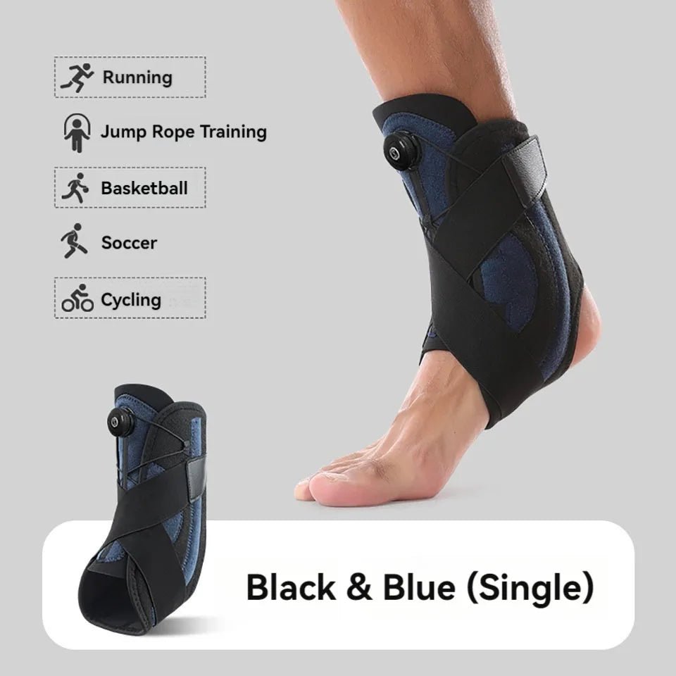 GOBYGO 1Pcs Sport Ankle Protectors Pressurized Support Fixed Rehabilitation Joint Protectors Sprain Recovery Men Women Unisex - FitHealthHavenFitHealthHavenFitHealthHaven14:200025551Black BlueBlack BlueGOBYGO 1Pcs Sport Ankle Protectors Pressurized Support Fixed Rehabilitation Joint Protectors Sprain Recovery Men Women Unisex