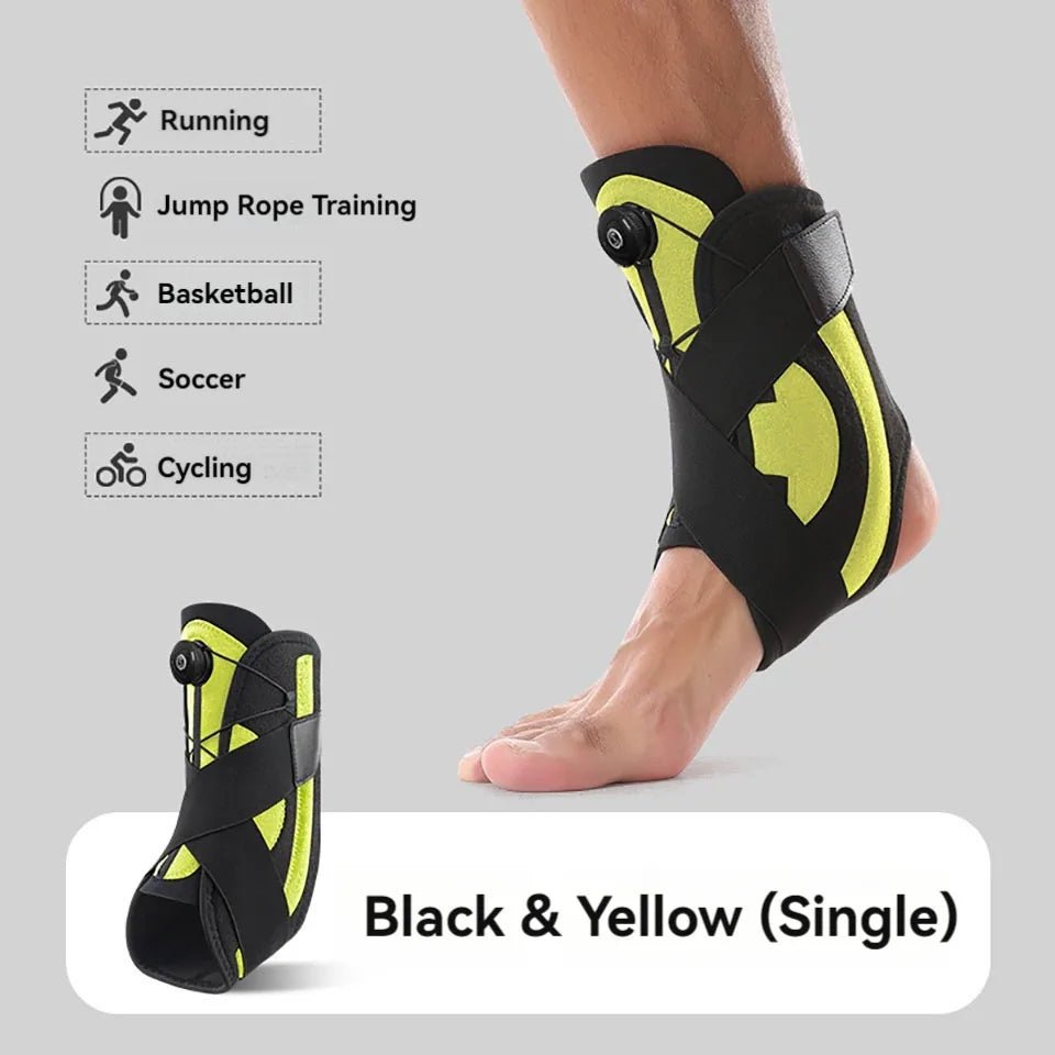 GOBYGO 1Pcs Sport Ankle Protectors Pressurized Support Fixed Rehabilitation Joint Protectors Sprain Recovery Men Women Unisex - FitHealthHavenFitHealthHavenFitHealthHaven14:201336228Black YellowBlack YellowGOBYGO 1Pcs Sport Ankle Protectors Pressurized Support Fixed Rehabilitation Joint Protectors Sprain Recovery Men Women Unisex