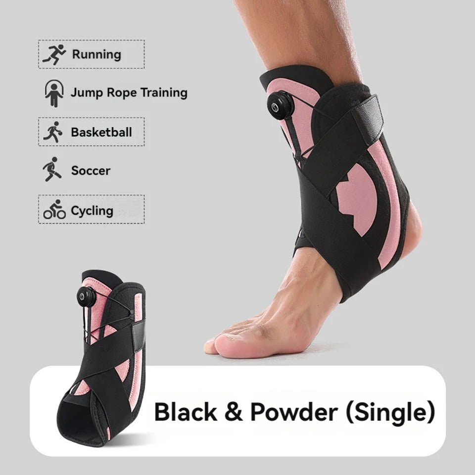GOBYGO 1Pcs Sport Ankle Protectors Pressurized Support Fixed Rehabilitation Joint Protectors Sprain Recovery Men Women Unisex - FitHealthHavenFitHealthHavenFitHealthHaven14:201336227Black PinkBlack PinkGOBYGO 1Pcs Sport Ankle Protectors Pressurized Support Fixed Rehabilitation Joint Protectors Sprain Recovery Men Women Unisex