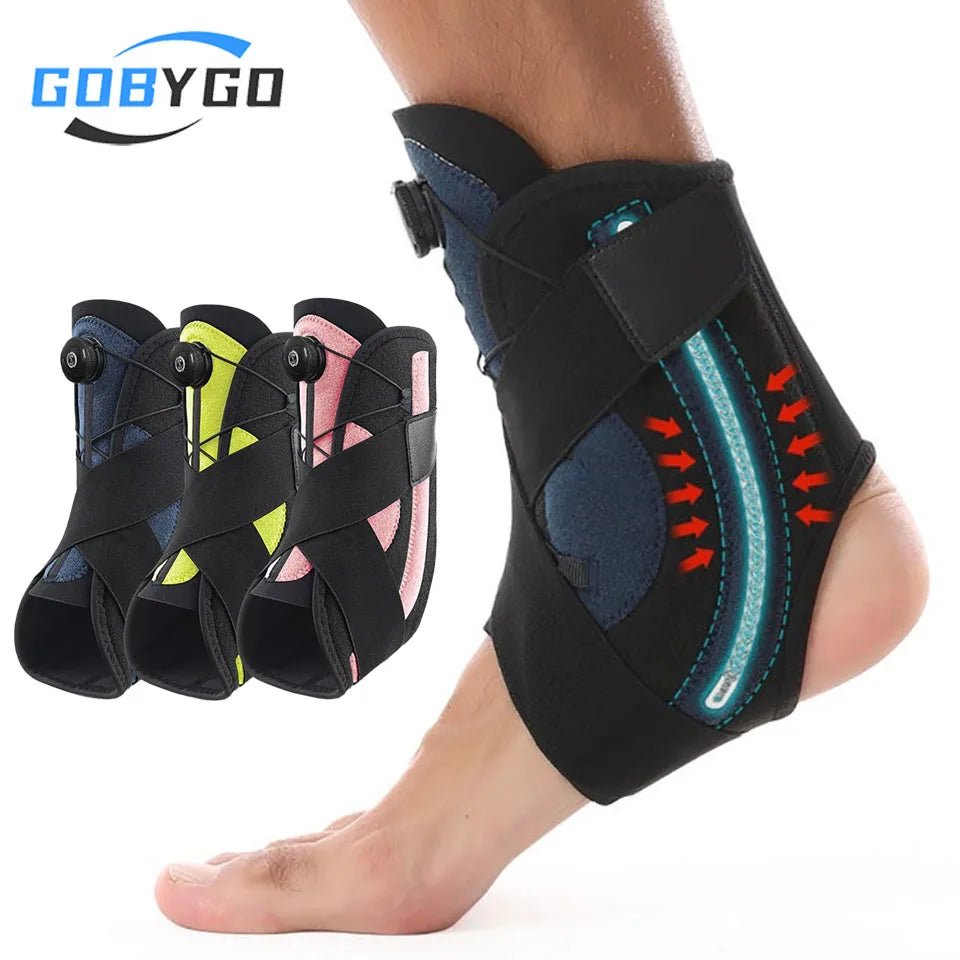 GOBYGO 1Pcs Sport Ankle Protectors Pressurized Support Fixed Rehabilitation Joint Protectors Sprain Recovery Men Women Unisex - FitHealthHavenFitHealthHavenFitHealthHaven14:201336227Black PinkBlack PinkGOBYGO 1Pcs Sport Ankle Protectors Pressurized Support Fixed Rehabilitation Joint Protectors Sprain Recovery Men Women Unisex