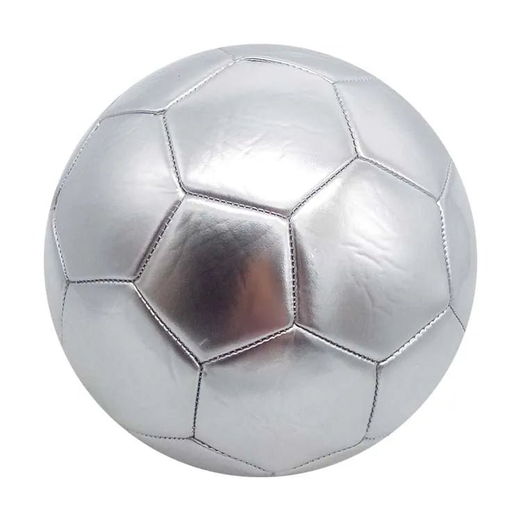 Golden silver Football Soccer Balls Official Size 5 PVC Football Team Training Footy Ball Outdoor Match Game Football Training - FitHealthHavenFitHealthHavenFitHealthHaven14:350853SilverSilverGolden silver Football Soccer Balls Official Size 5 PVC Football Team Training Footy Ball Outdoor Match Game Football Training