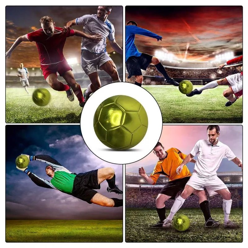 Golden silver Football Soccer Balls Official Size 5 PVC Football Team Training Footy Ball Outdoor Match Game Football Training - FitHealthHavenFitHealthHavenFitHealthHaven14:350853SilverSilverGolden silver Football Soccer Balls Official Size 5 PVC Football Team Training Footy Ball Outdoor Match Game Football Training