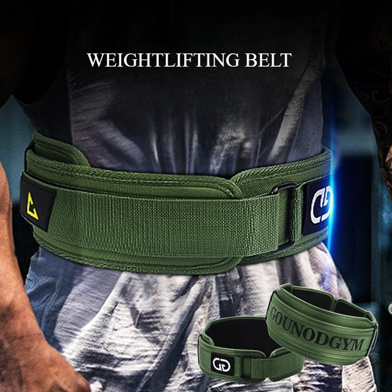GOUNOD Fitness EVA Belt Deadlift Squat Weightlifting Training Corset High-intensity Exercise Training Waist Guard - FitHealthHavenFitHealthHavenFitHealthHaven14:366GREEN-A;5:361385GREEN-ALGOUNOD Fitness EVA Belt Deadlift Squat Weightlifting Training Corset High-intensity Exercise Training Waist Guard