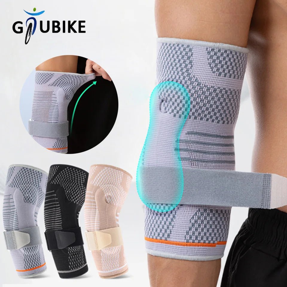 GTUBIKE 1Pcs Elbow Pads Silicone Compression Elbow Protection Sports Injuries 3D Knit Adjustable Elbow Support Tennis Basketball - FitHealthHavenFitHealthHavenFitHealthHaven14:29Beige;5:361386BeigeMGTUBIKE 1Pcs Elbow Pads Silicone Compression Elbow Protection Sports Injuries 3D Knit Adjustable Elbow Support Tennis Basketball