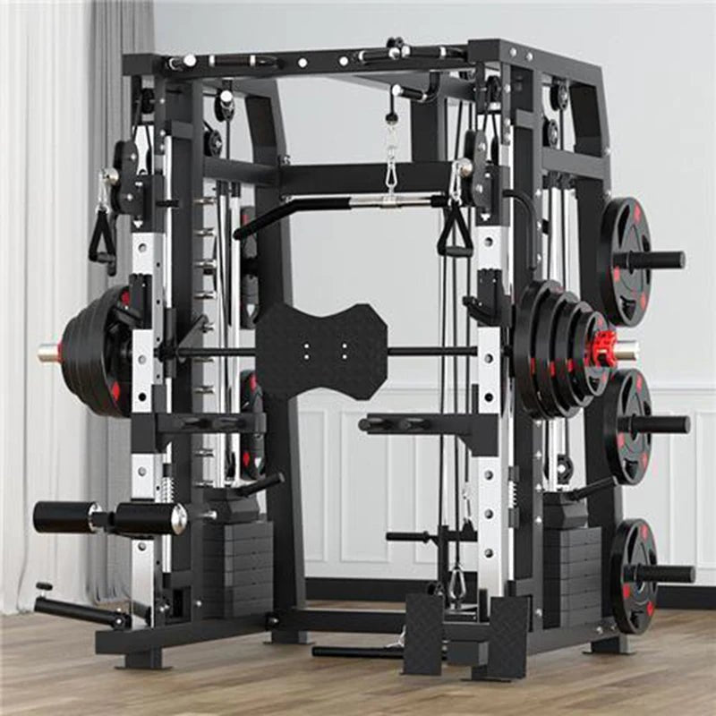 GYM Commercial Smith Machine Whole Set With 100kg Weight Plates With Fitness Bench Door To Door Seller Pay Tax - FitHealthHavenFitHealthHavenFitHealthHaven14:193;200007763:201336100blackChina MainlandGYM Commercial Smith Machine Whole Set With 100kg Weight Plates With Fitness Bench Door To Door Seller Pay Tax