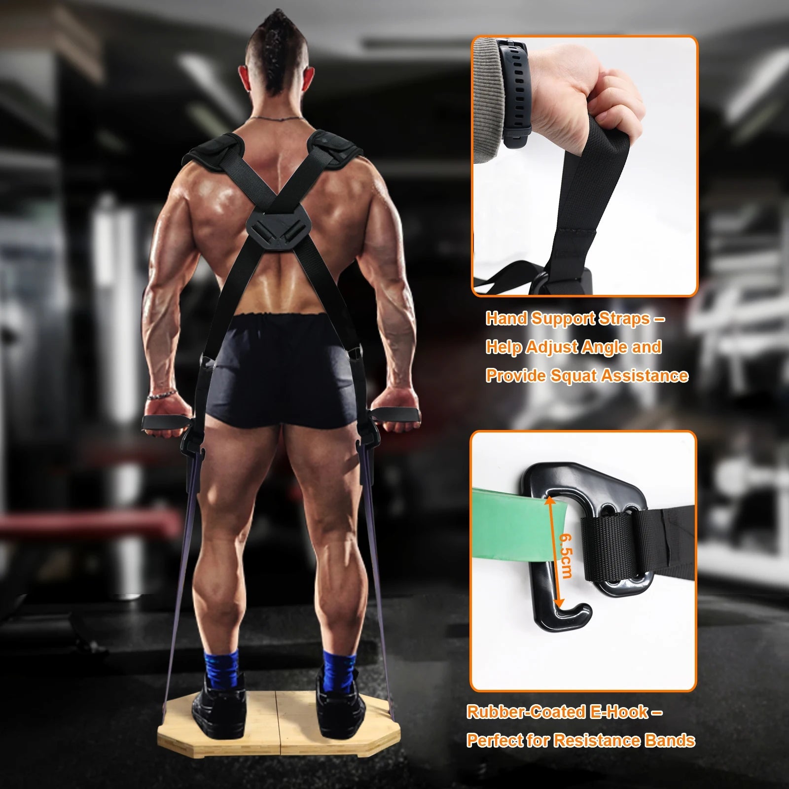 Heavy-Duty Squat Harness Vest for Resistance Bands Adjustable Weighted Training Strap for Full Body Workouts fitness equipment - FitHealthHavenFitHealthHavenFitHealthHaven14:193blackHeavy-Duty Squat Harness Vest for Resistance Bands Adjustable Weighted Training Strap for Full Body Workouts fitness equipment