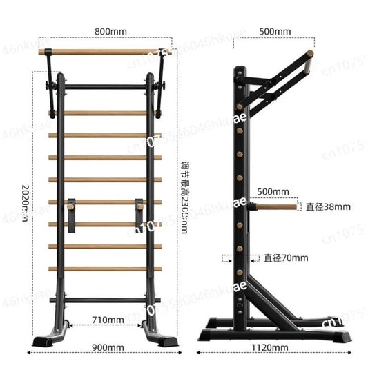 Home Fitness Equipment Rib Frame Horizontal Bar Material Pull-up Rehabilitation Dance Leg Stretches Indoor Exercise Equipment - FitHealthHavenFitHealthHavenFitHealthHaven14:36666Home Fitness Equipment Rib Frame Horizontal Bar Material Pull-up Rehabilitation Dance Leg Stretches Indoor Exercise Equipment
