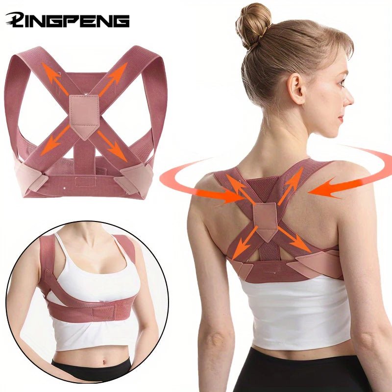 Hunchback Corrector for Adults,invisible Posture Correction With Straps, Bent Waist, Chest and Neck Forward Tilt Correction Tool - FitHealthHavenFitHealthHavenFitHealthHaven14:366black;5:361385blackLHunchback Corrector for Adults,invisible Posture Correction With Straps, Bent Waist, Chest and Neck Forward Tilt Correction Tool