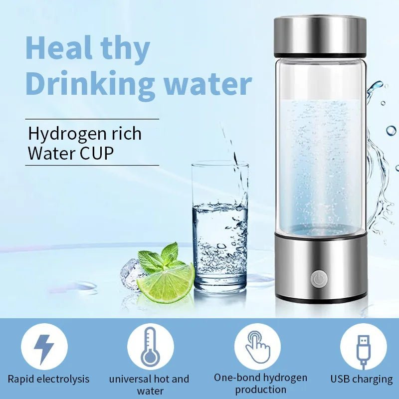 Hydrogen-Rich Water Cup Portable Electric Hydrogen Rich Water Generator Bottle Titanium Quality Filter Healthcare Water Cup USB - FitHealthHavenFitHealthHavenFitHealthHaven14:366style 2Upgradedstyle 2UpgradedHydrogen-Rich Water Cup Portable Electric Hydrogen Rich Water Generator Bottle Titanium Quality Filter Healthcare Water Cup USB