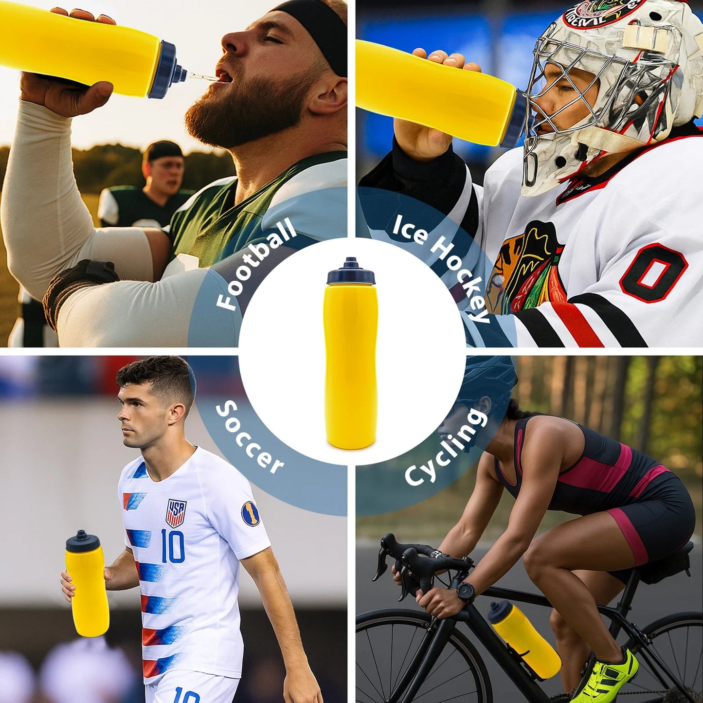 Ice Hockey Water Bottle 950ML Hockey Equipment Hockey Sports Bottle BPA Free Football Lacrosse Bottles Sports Gear - FitHealthHavenFitHealthHavenFitHealthHaven14:366950ML950MLIce Hockey Water Bottle 950ML Hockey Equipment Hockey Sports Bottle BPA Free Football Lacrosse Bottles Sports Gear